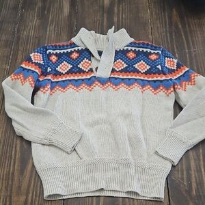 Gap Kids Fair Isle Sweater Size Small